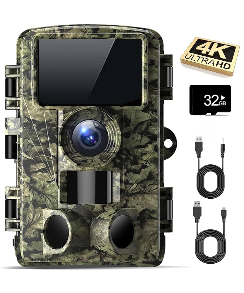 Amazon.com: Dargahou Trail Camera - 4K 48MP Game Camera with